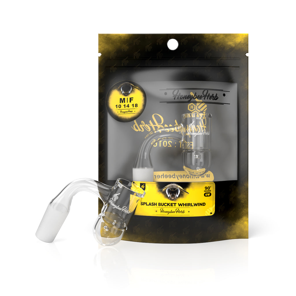 Black Line Splash Bucket Whirlwind Banger (14mm, 90°)