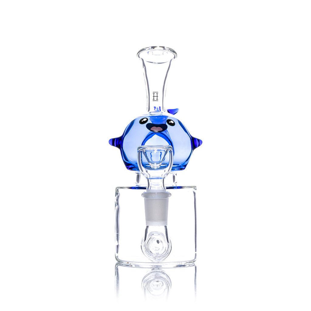 Hemper Blue Whale Glass Bong