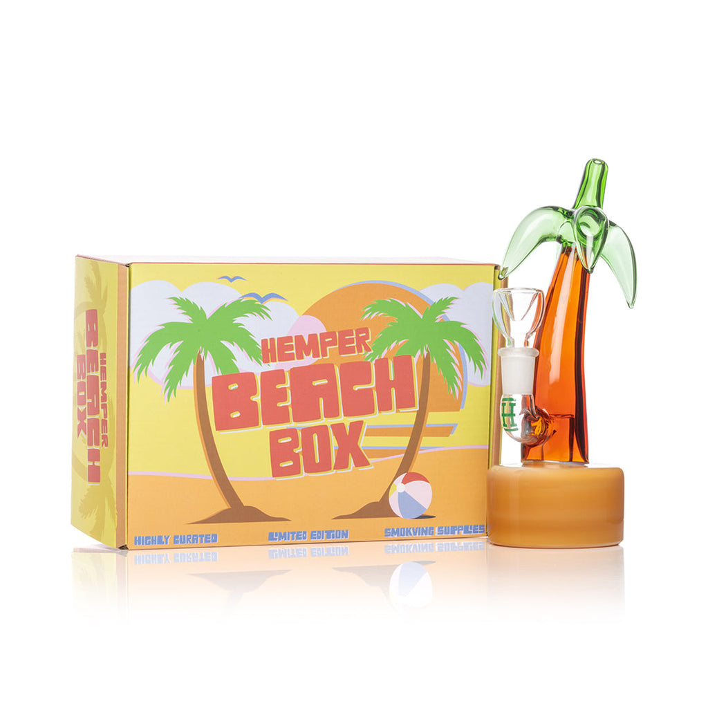 Hemper Palm Tree Glass Bong