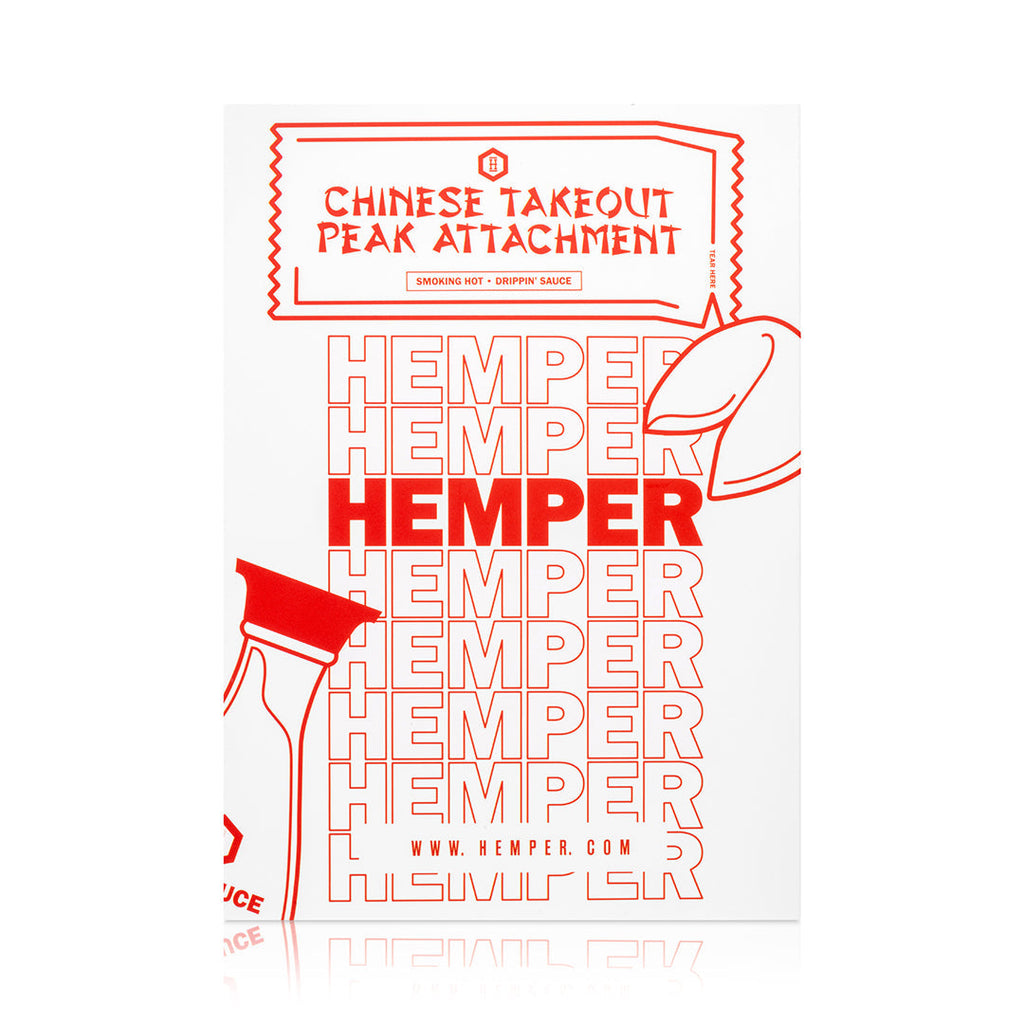 Chinese Takeout Puffco Peak Glass Bubbler Box