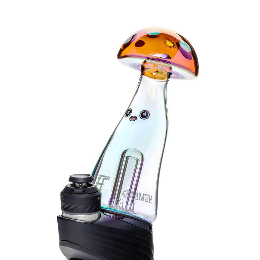 Hemper Trippy Shroom Puffco Peak Glass Attachment