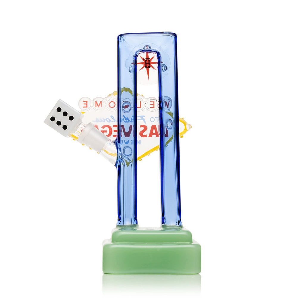 Hemper Las Vegas Sign Glass Bong