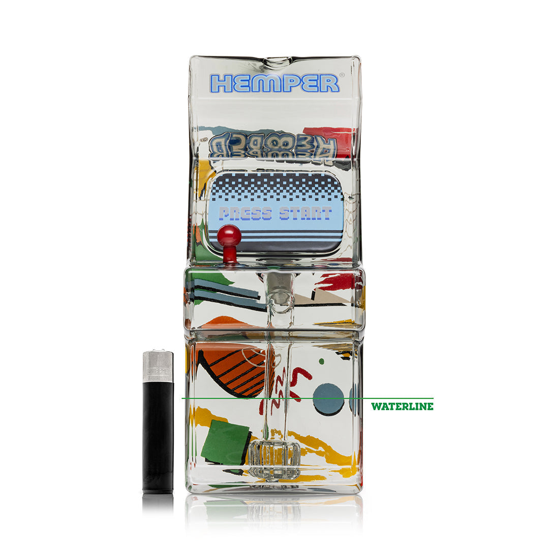 Hemper XL Glass Arcade Bong