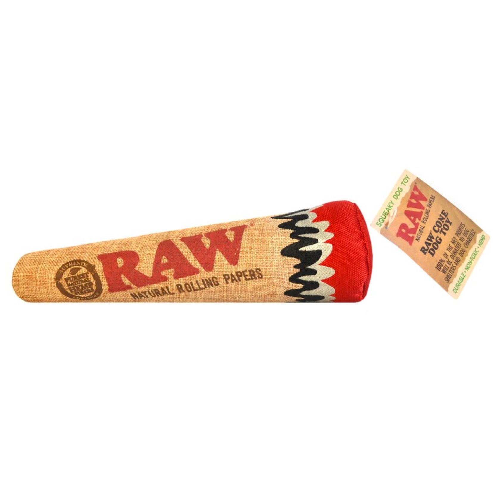 Raw® Papers x Dooby’s Pet Toys - Hemp Joint Dog Toy 🐶
