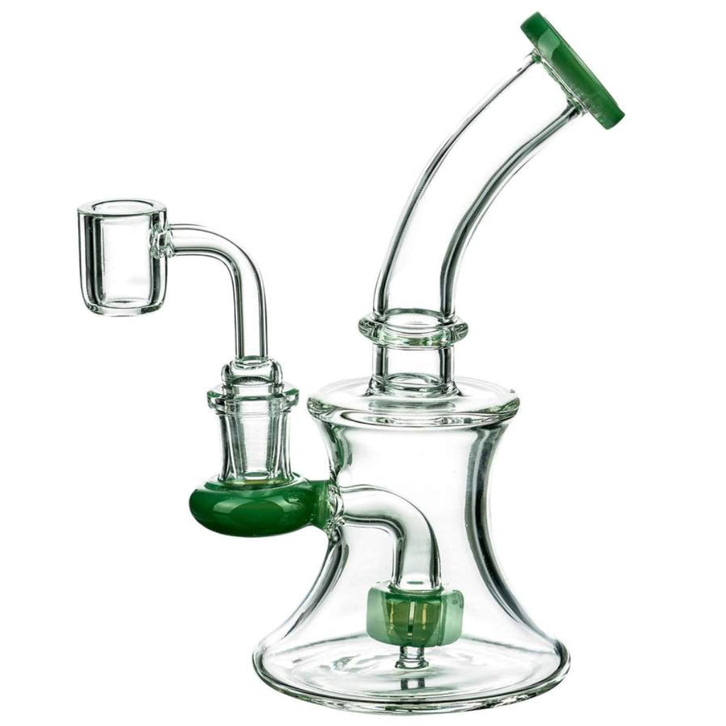 CaliConnected 7” Hourglass Dab Rig 🌿🍯