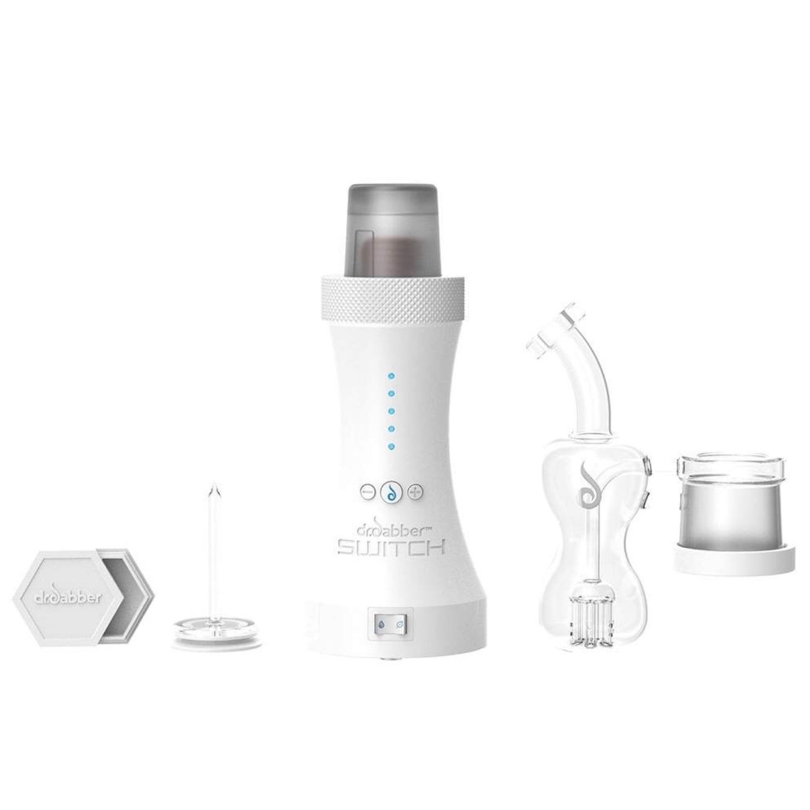 Dr. Dabber Switch White Edition E-Rig Vaporizer 🌿🍯
