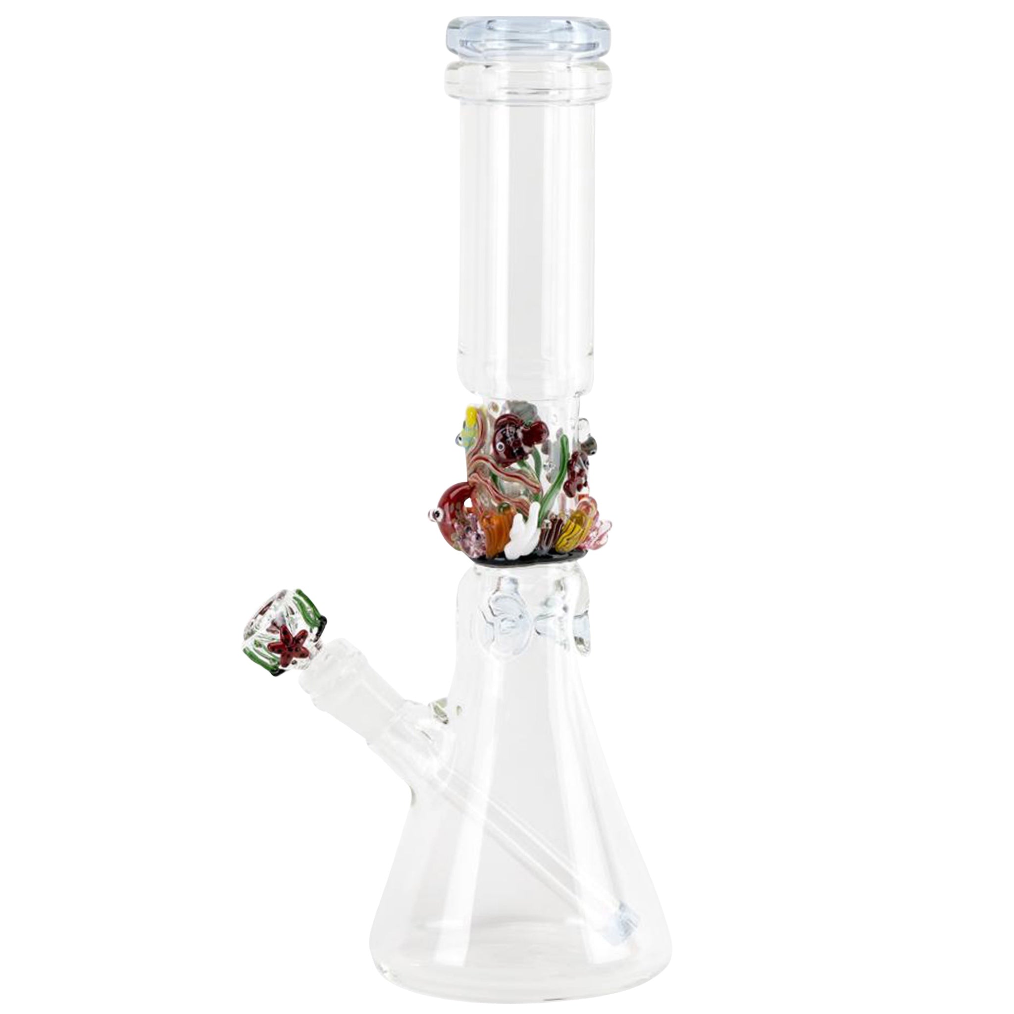 Empire Glassworks 14” Under the Sea Beaker Bong 🐙