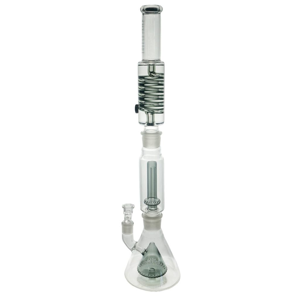 Freeze Pipe Dual Beaker Bong Side