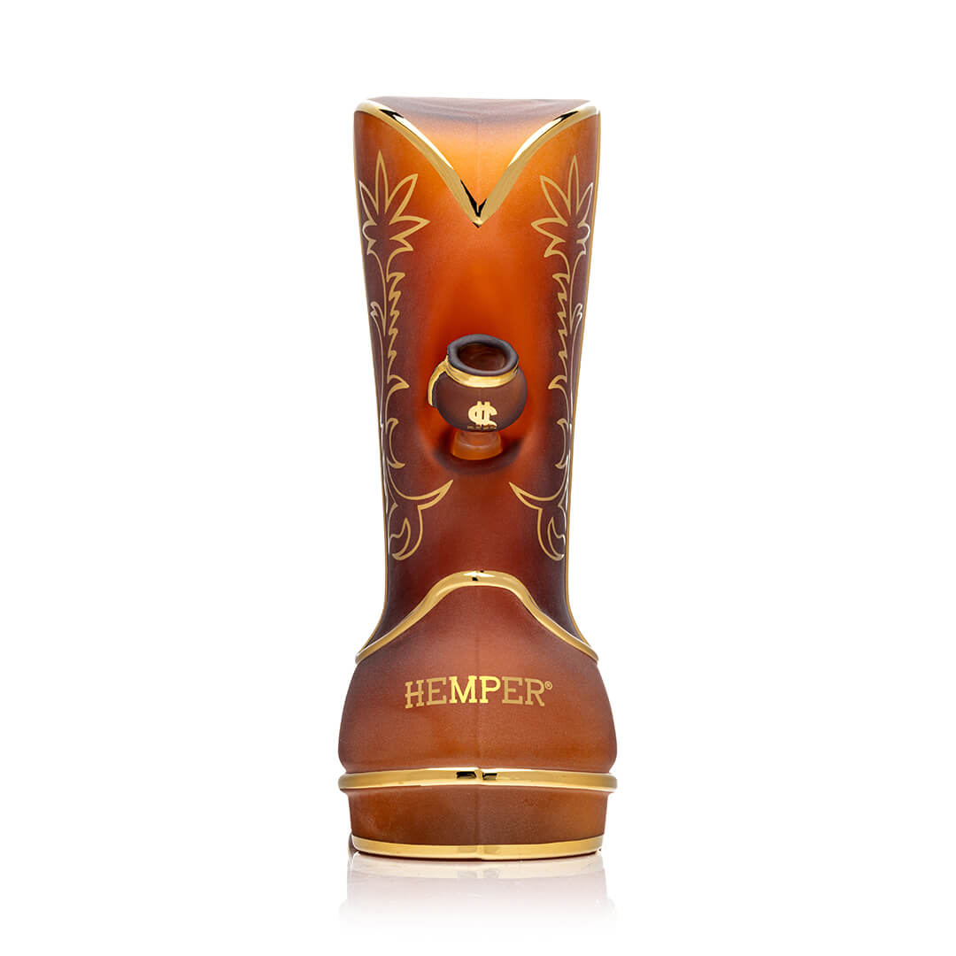 Hemper Cowboy Boot Bong