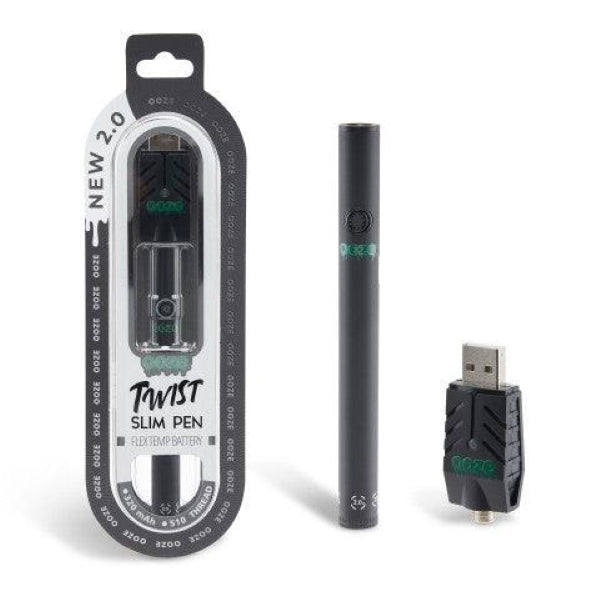 Ooze Slim Twist Vape Pen Battery 2.0 Kit