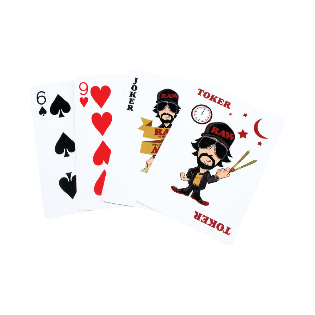 Raw® Rolling Papers Playing Cards