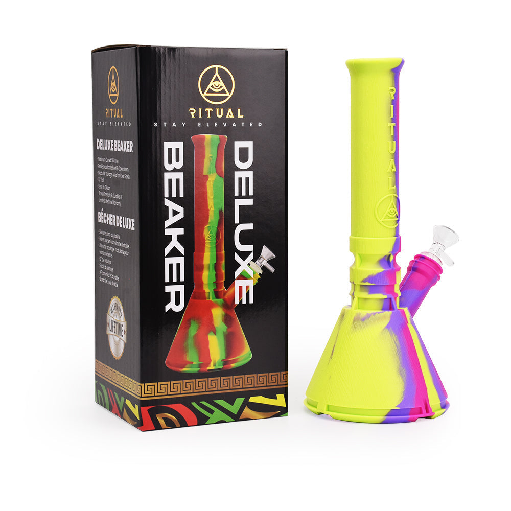 Ritual 12'' Deluxe Silicone Modular Beaker Miami Sunset
