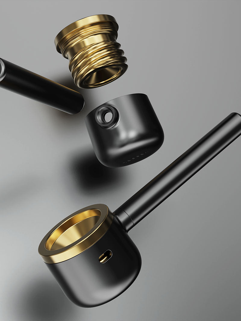Vessel Pipe – 4.25” 1 Gram Metal Spoon Pipe