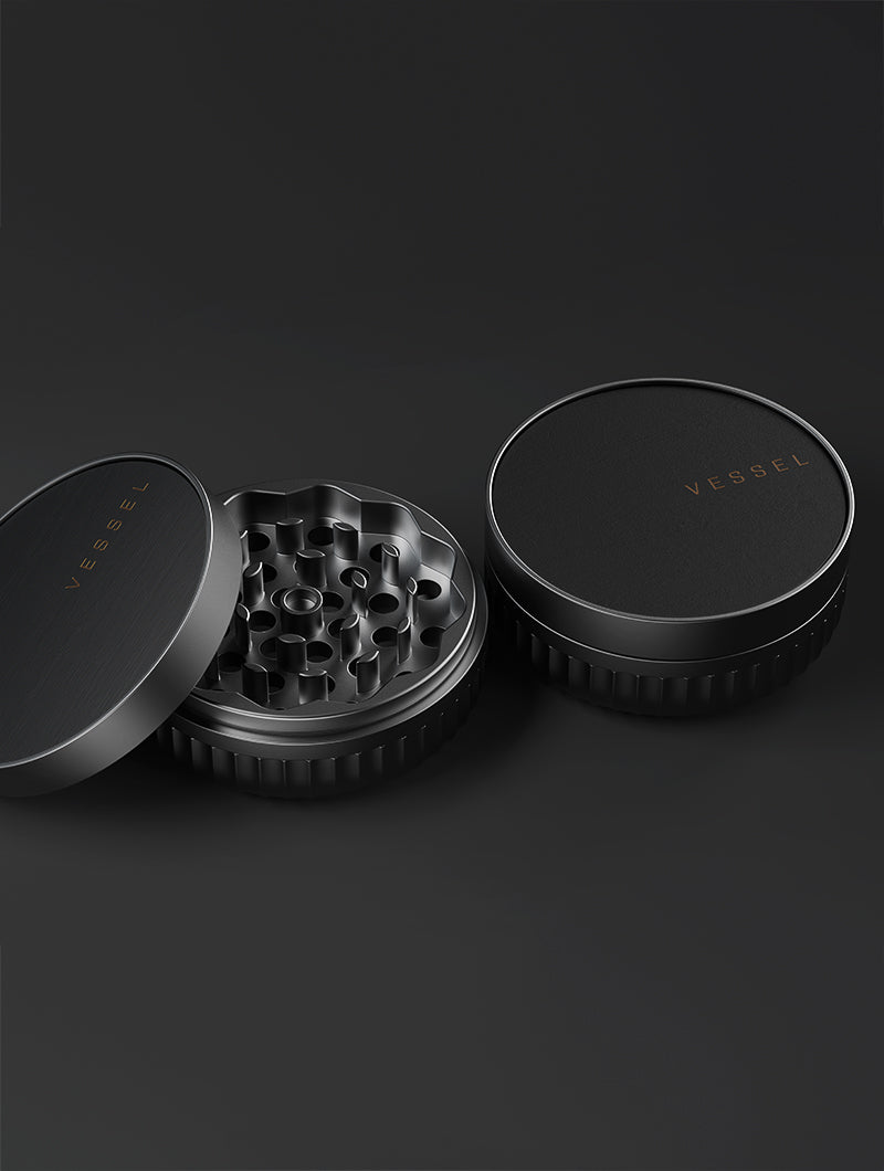 Vessel Mill Grinder – 2.2” Slim 3-Piece Herb Grinder