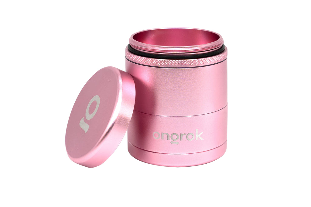 Ongrok Mini 5-Piece Flower Petal Toothless Grinder