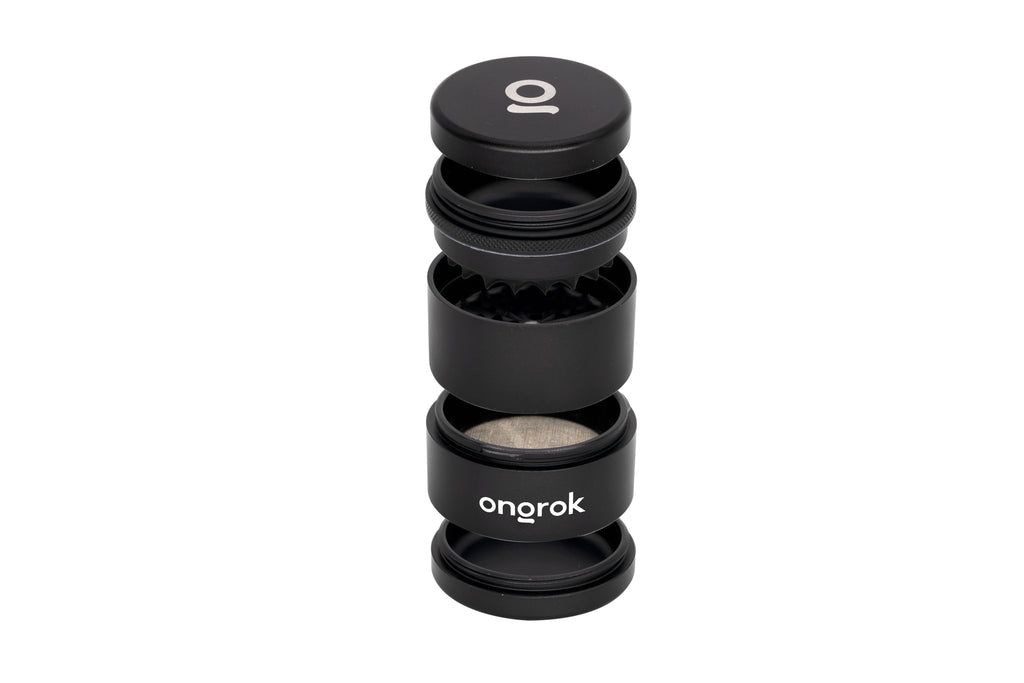Ongrok Mini 5-Piece Flower Petal Toothless Grinder