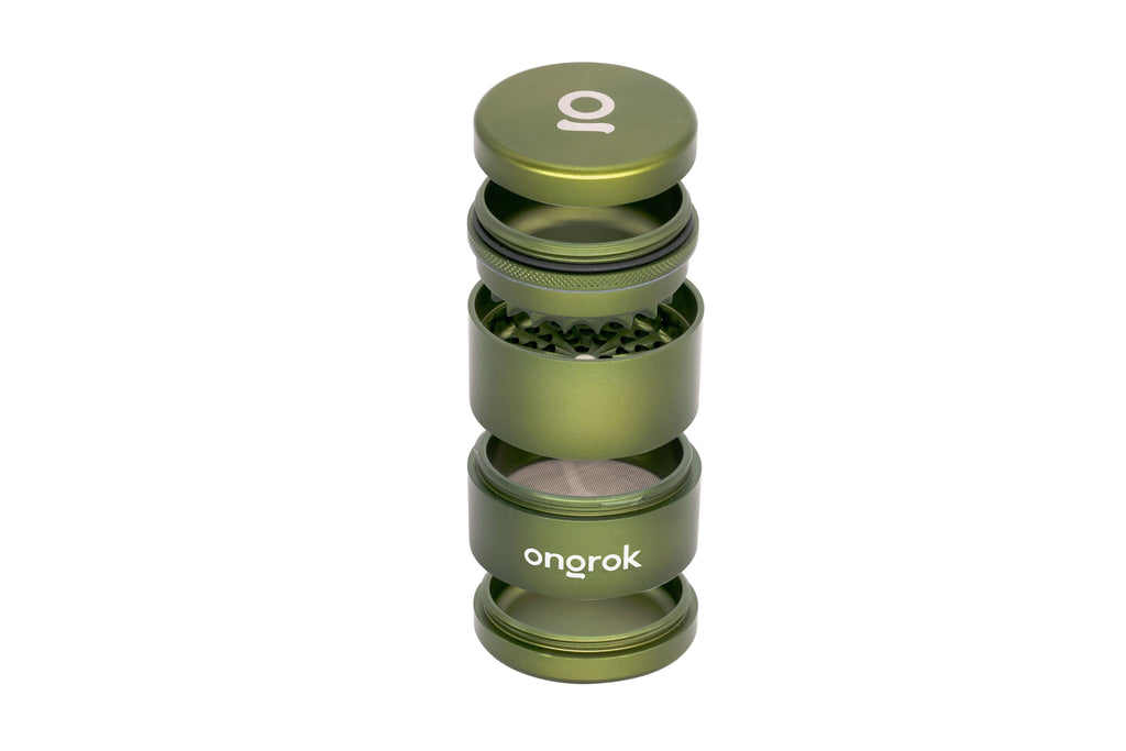 Ongrok Mini 5-Piece Flower Petal Toothless Grinder