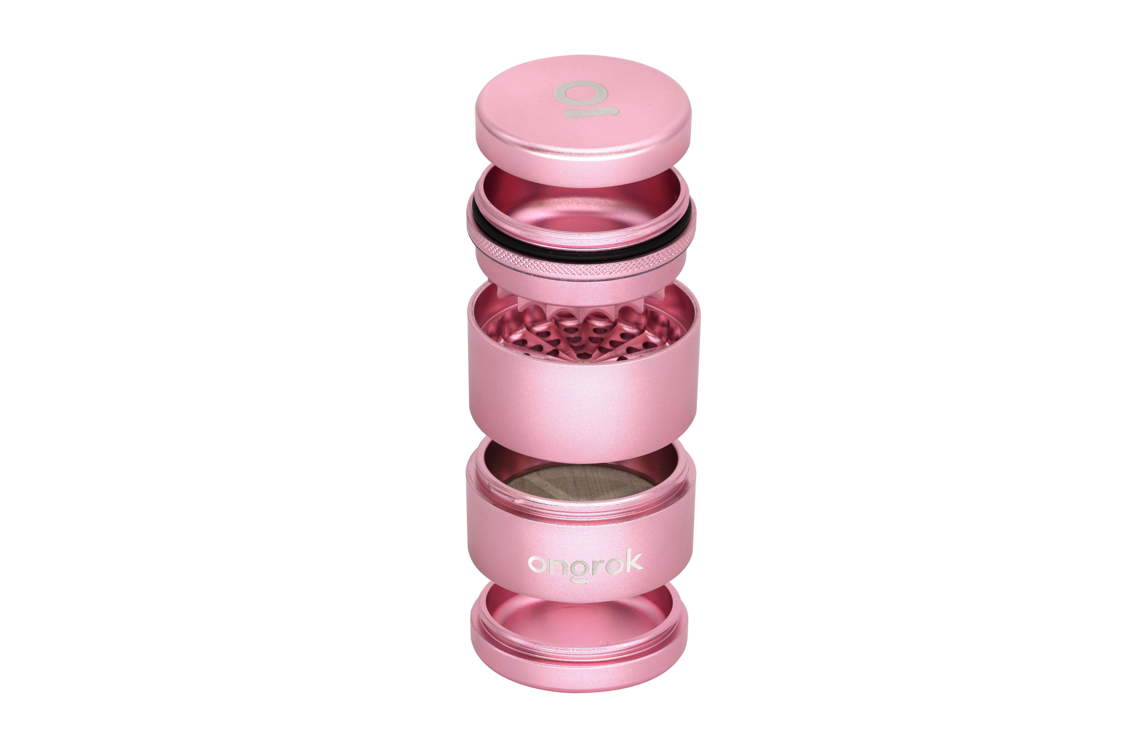 Ongrok Mini 5-Piece Flower Petal Toothless Grinder