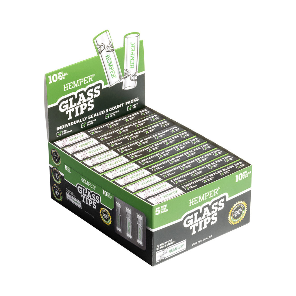 Glass Filter Tips 10mm | Display