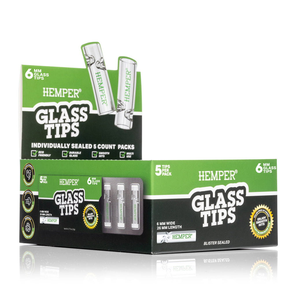 Glass Filter Tips 6mm | Display