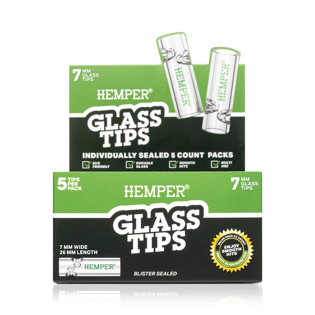 Glass Filter Tips 7mm | Display