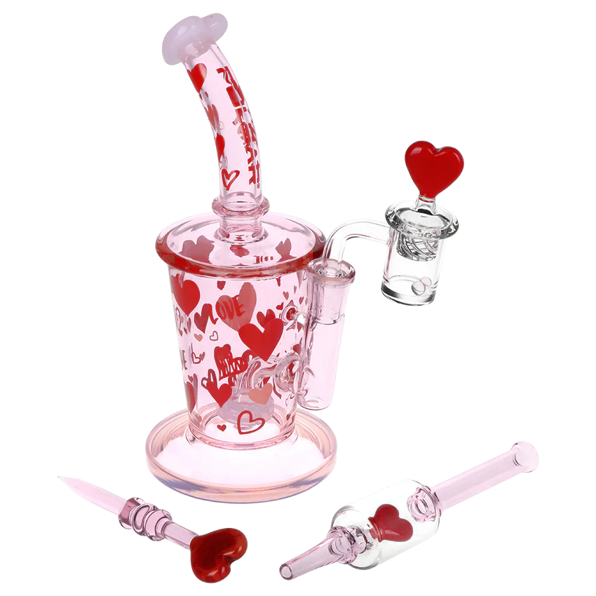 Pulsar Valentines Love Dab Rig Kit